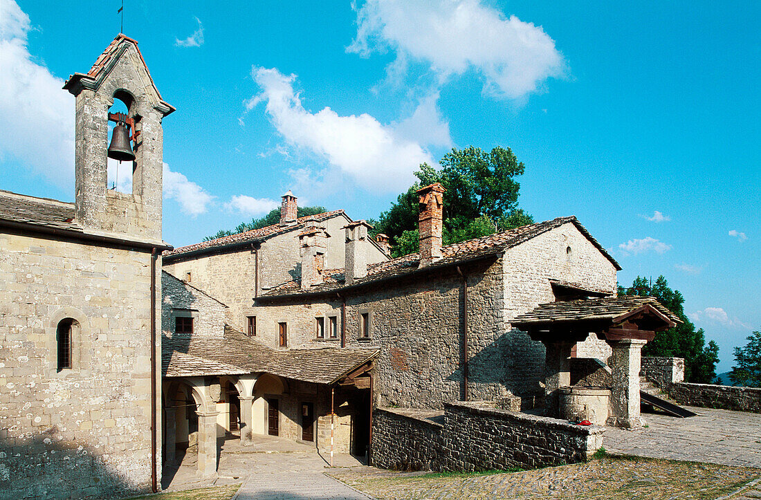 Italy. Tuscany. La Verna. Sain Francis of Assisi convent.
