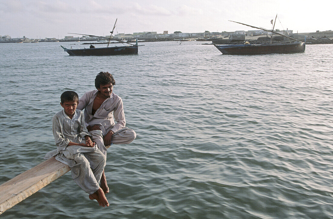 Pakistan, Sind Region, Karachi, West Wharf.