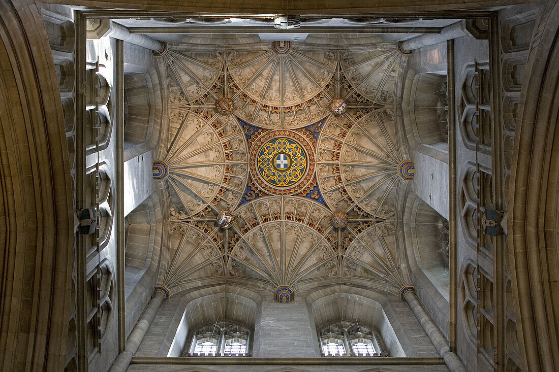 Canterbury, cathedral, most important medieval building in Britain, Kent, UK