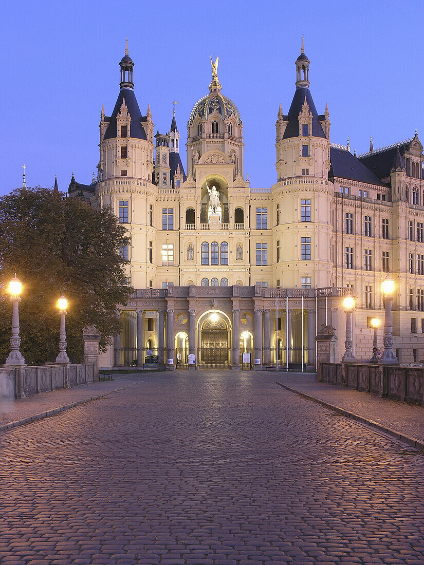 Schwerin Castle, Schwerin, Mecklenburg Western-Pomerania, Germany