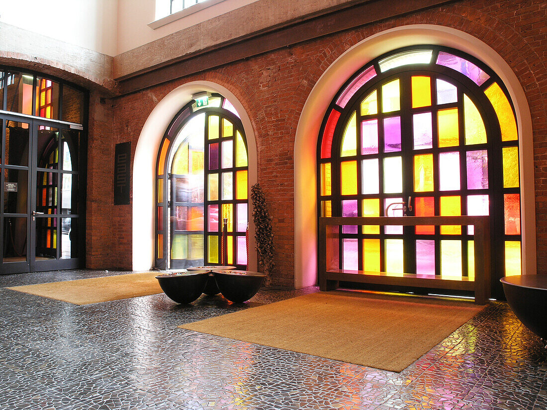 Entrance to the East Hotel, Hanseatic City of Hamburg, Germany