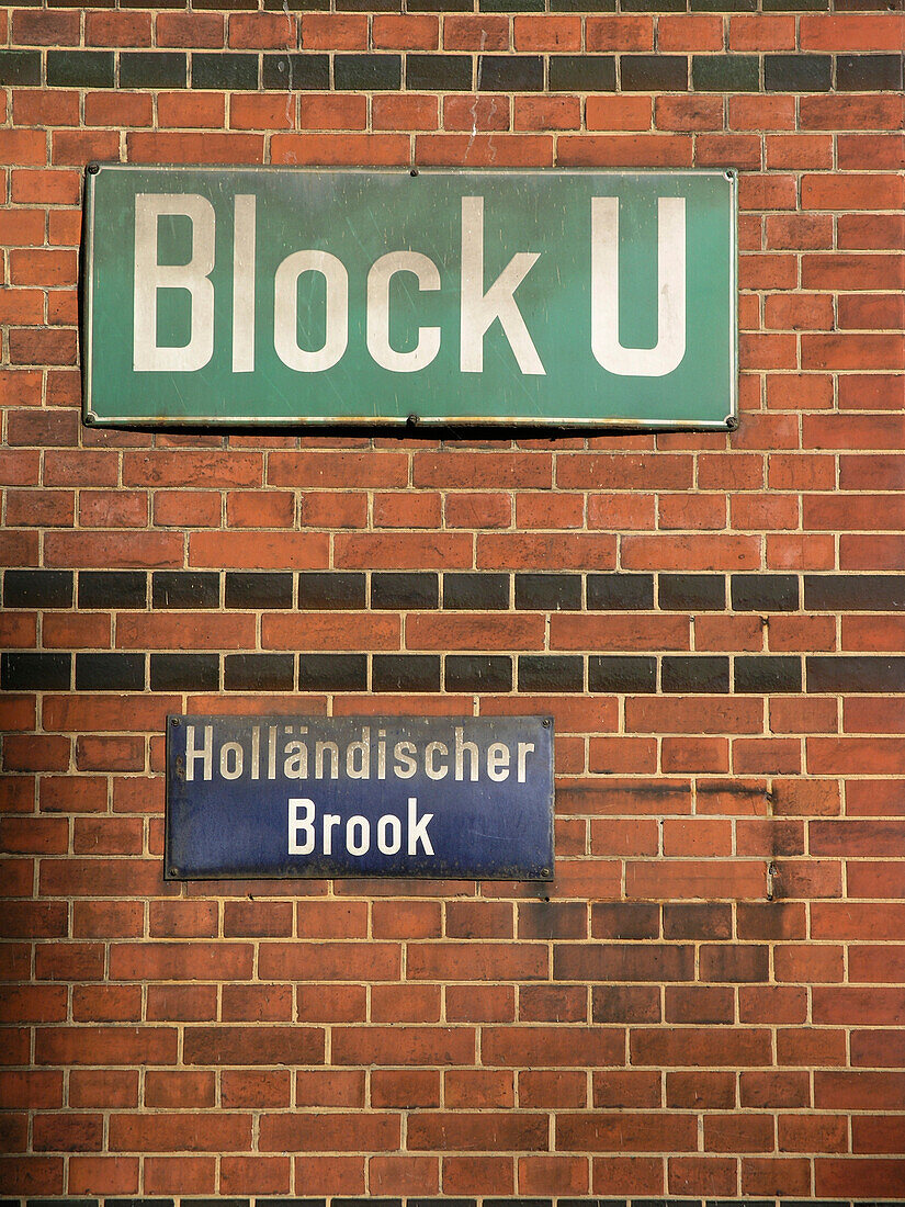 Holländischer Brook, Speicherstadt, Hanseatic City of Hamburg, Germany