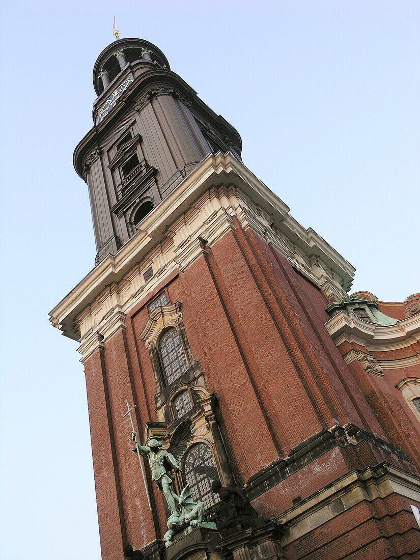 Hauptkirche Sankt Michaelis, Hansestadt Hamburg, Deutschland