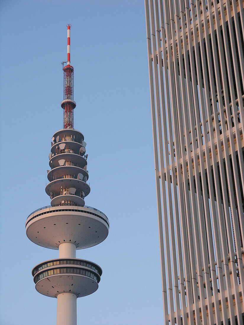 TV Tower and Hamburg Exhibition Halls, Hanseatic City of Hamburg, Germany