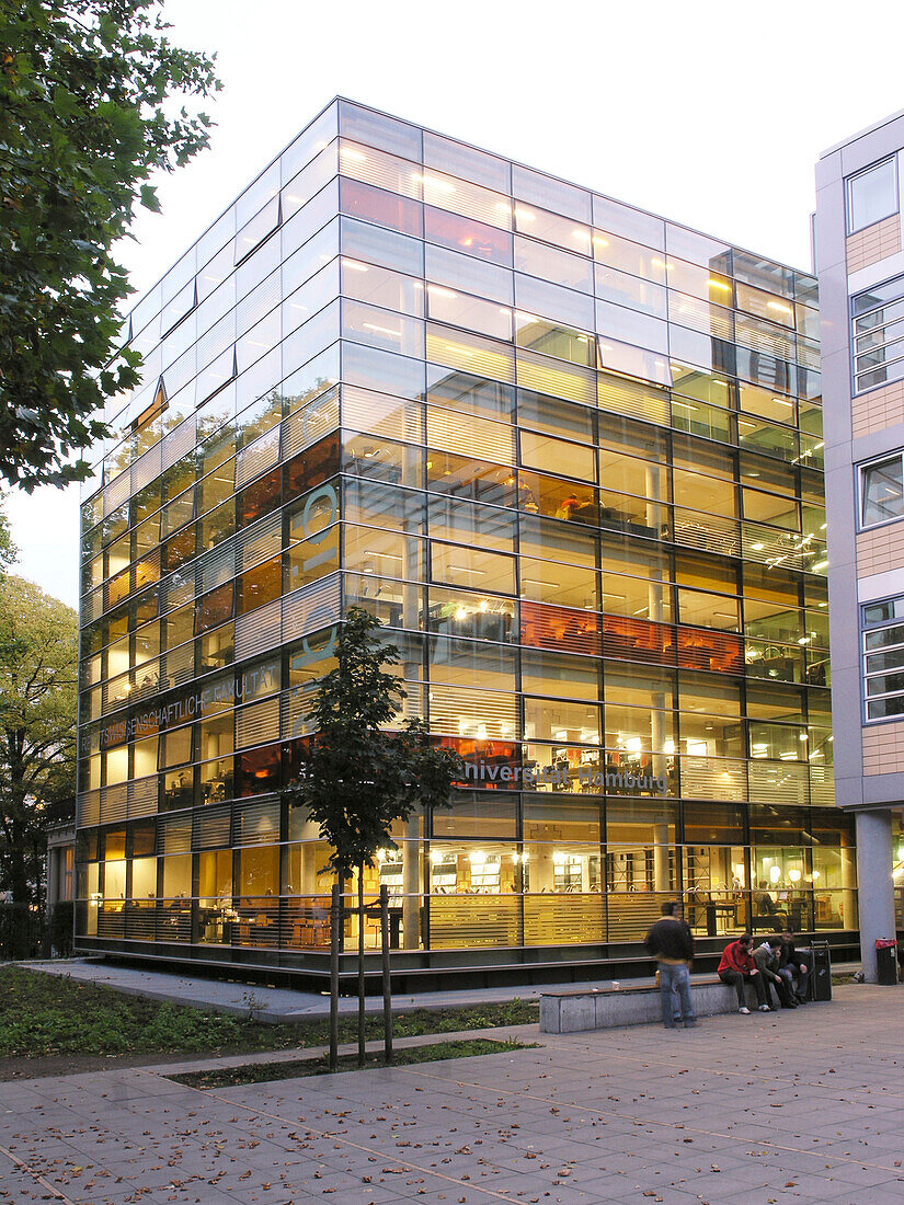 Bibliothek der rechtswissenschaftlichen Fakultät, Universität Hamburg, Deutschland