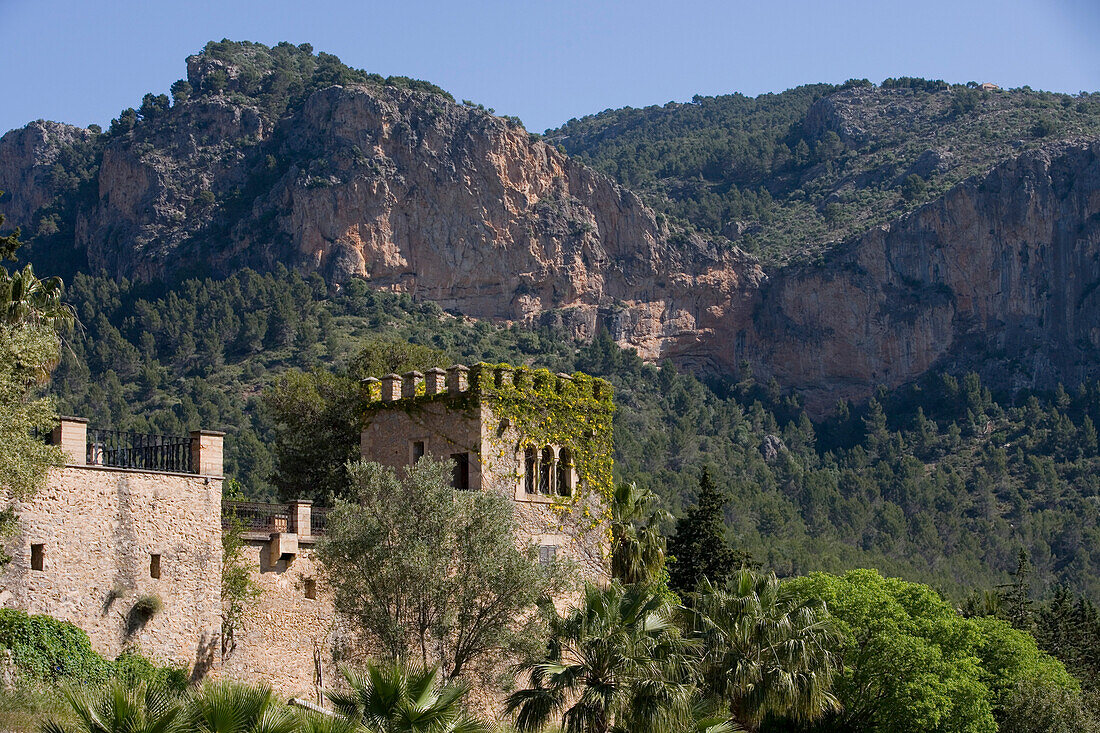 Son Pont Agroturismo Finca Hotel, nahe Puigpunyent, Mallorca, Balearen, Spanien, Europa