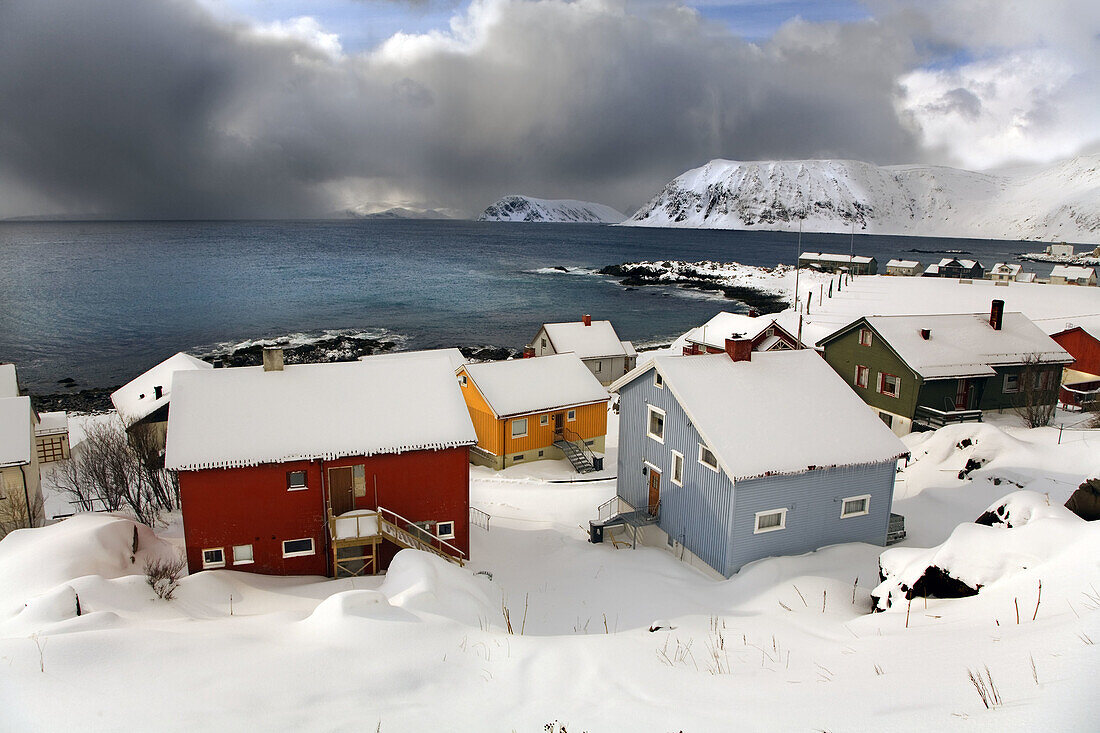 Honningsvag. Puerta a Nordkapp (Cabo Norte). Finnmark. Lapland. Norway.