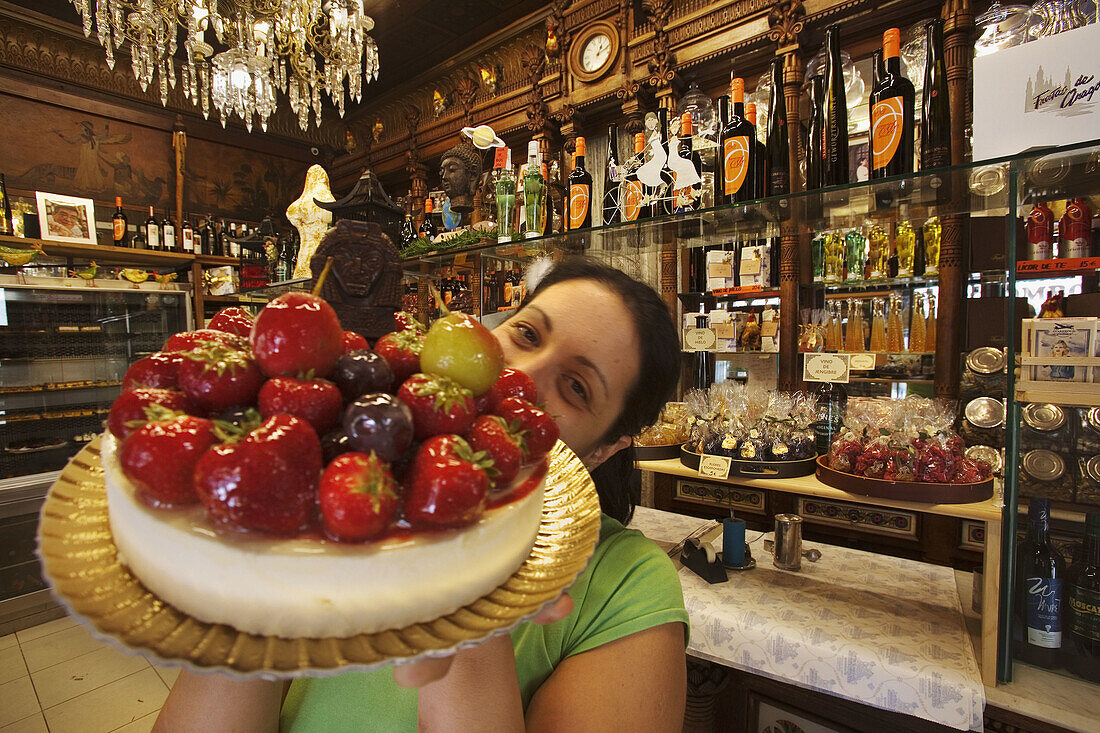 Fantoba patisserie 1856. Zaragoza. Aragon, Spain