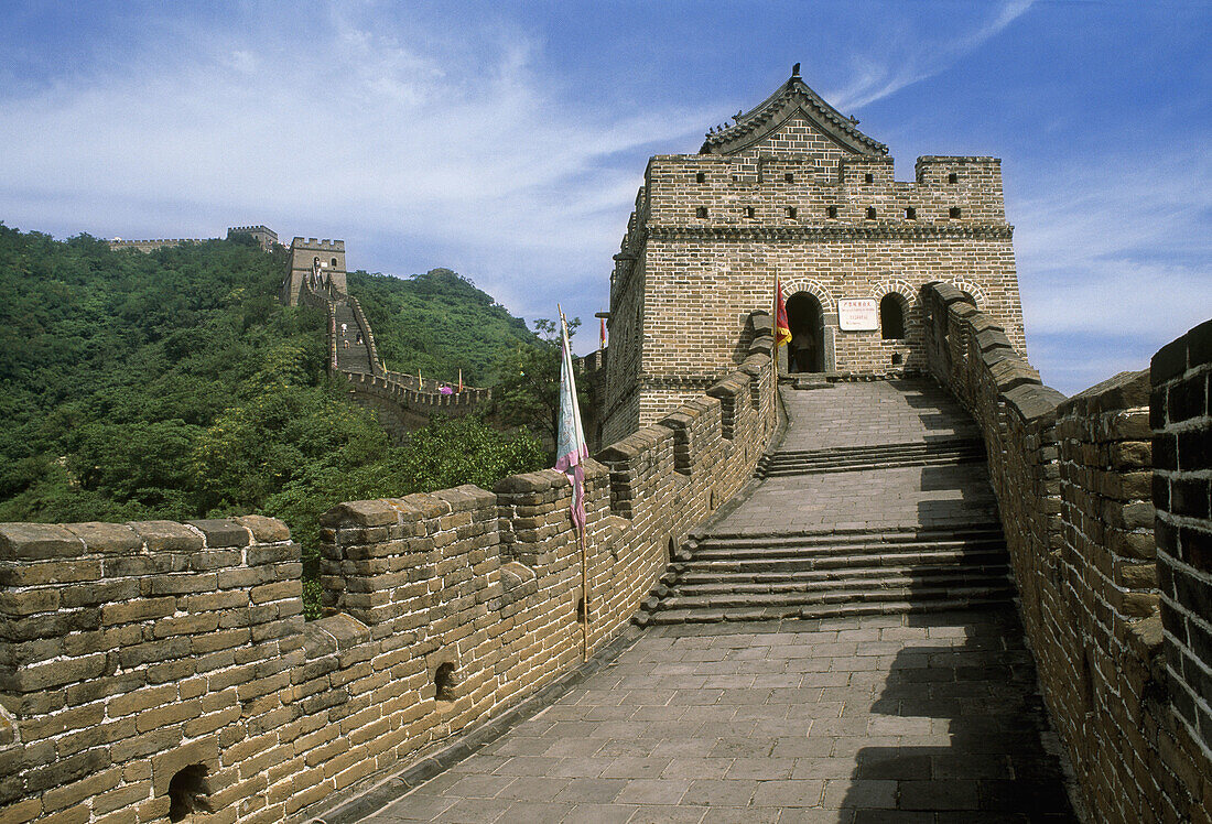 Great Wall. Mutianyu. China.