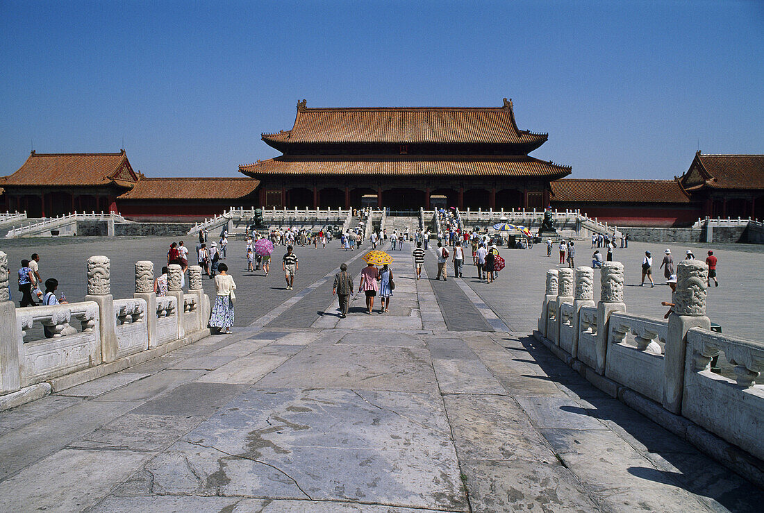 Hall of Supreme Harmony. The Forbidden City. Beijing. China.