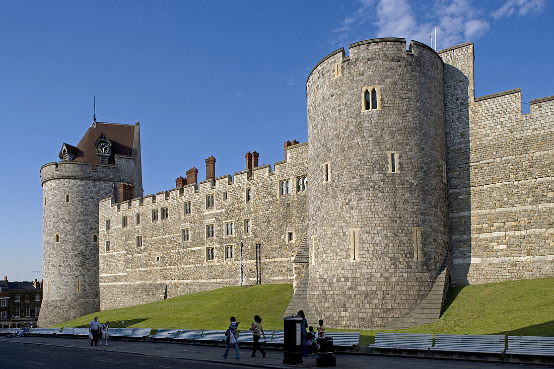 Windsor, Castle, Curfew Tower, Berckshire, UK