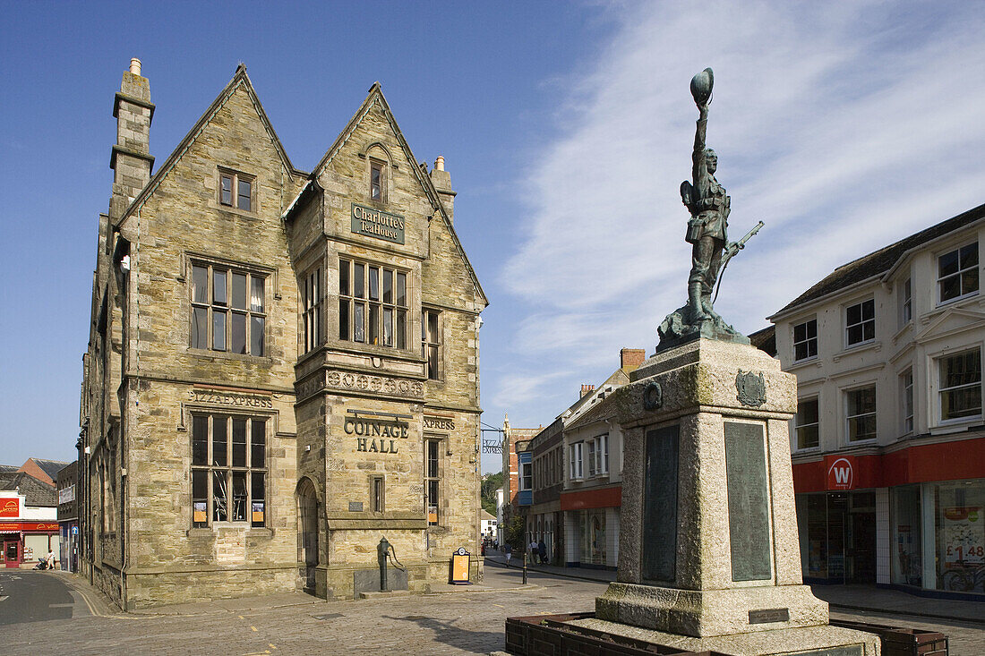 Truro, Coinage Hall, Cornwall, UK.