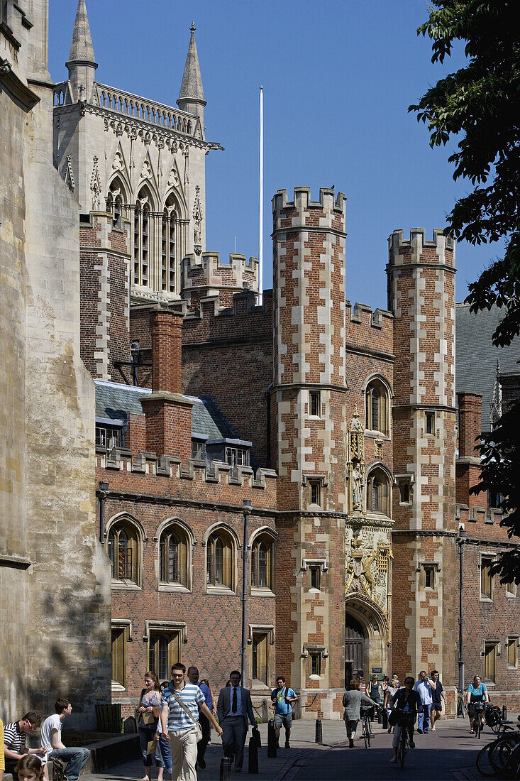 Cambridge, St John's College, Cambridgeshire, England.