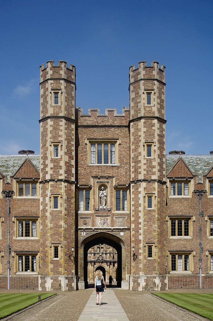 Cambridge, St John's College, Cambridgeshire, UK