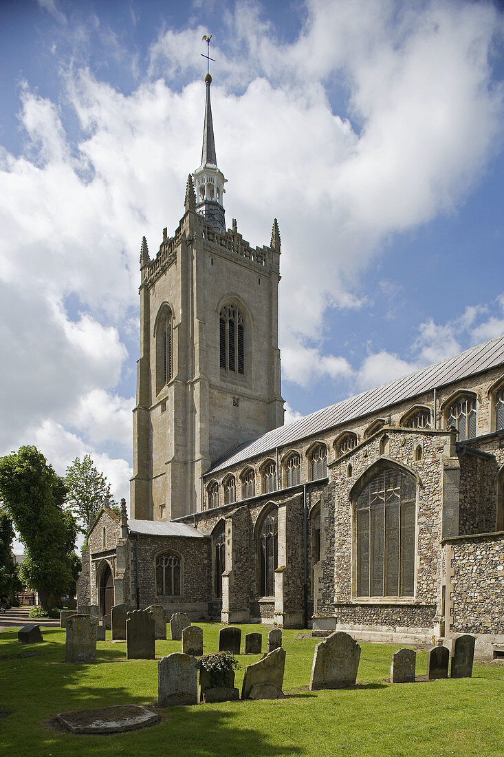 Swaffham, church of St Peter and St Paul, Norfolk, England.