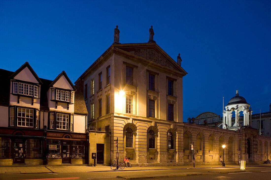 Oxford, Queen's College, Oxfordshire, the Midlands, UK