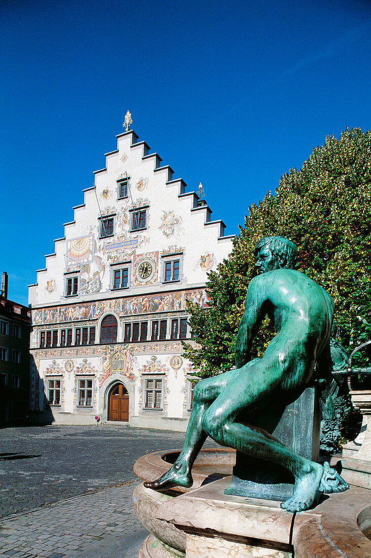 Germany. Bavaria. Lindau. Town hall.