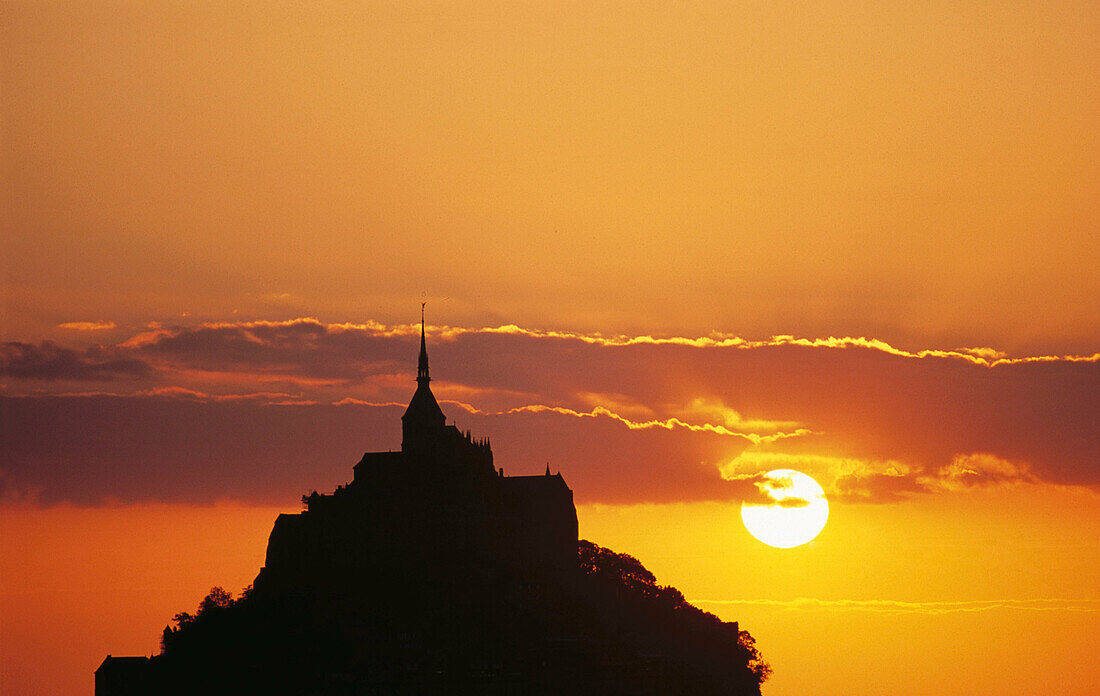 Mont St. Michel. Manche, Normandy, France
