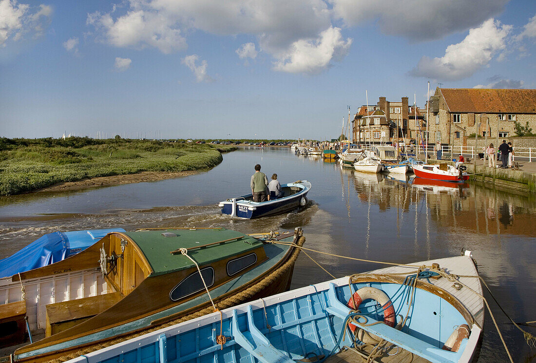 Blakeney Quay. Norfolk. UK.