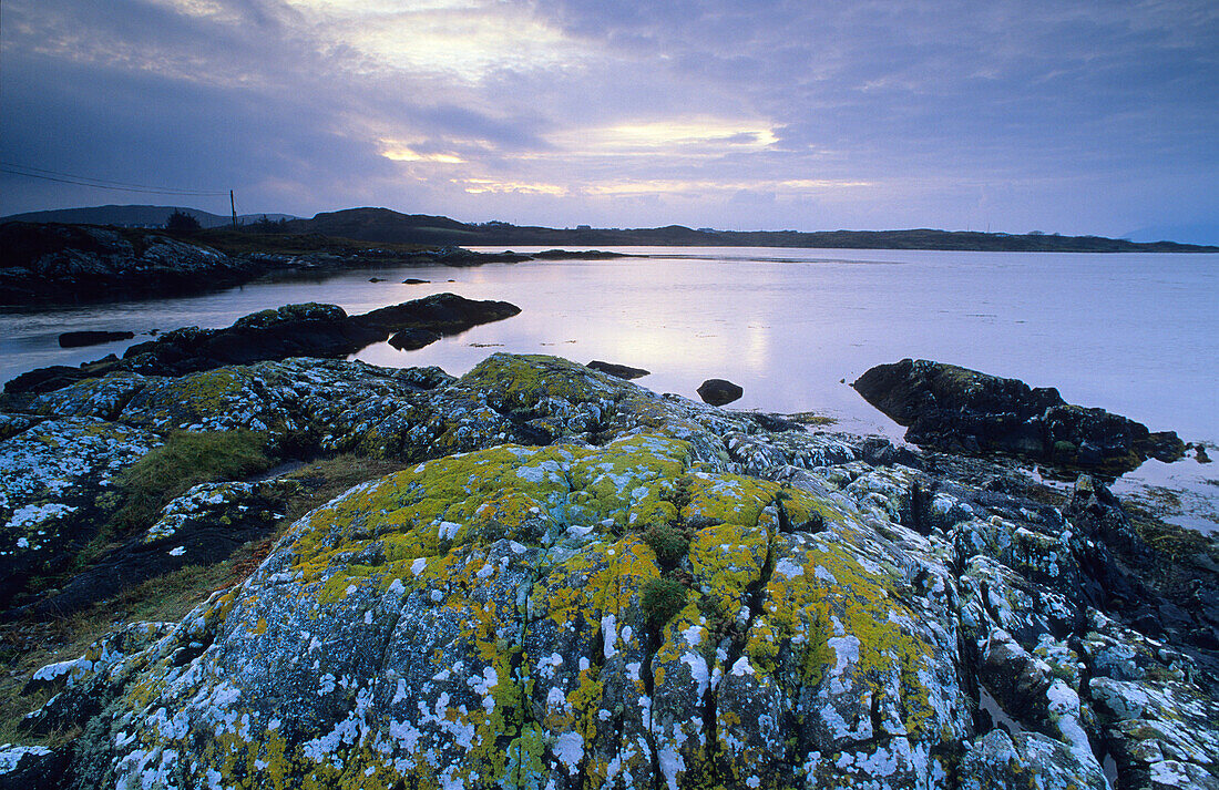 Küste bei Glinsk, Europa, Connemara, Co. Galway, Republik Irland, Europa