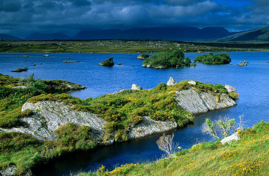 Lough Skannive, Connemara, Co. Galway, Ireland, Europe