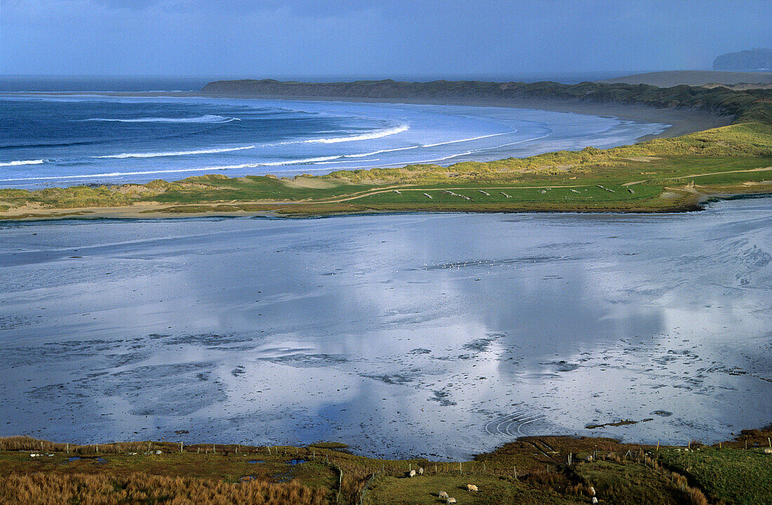 Coastal landscape near Gortahork, County Donegal, Ireland, Europe