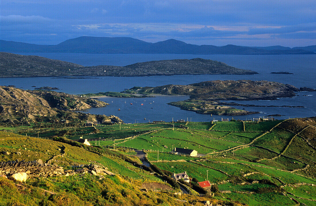 Coastal landscape, Derrynane Bay, Ring of Kerry, County Kerry, Ireland