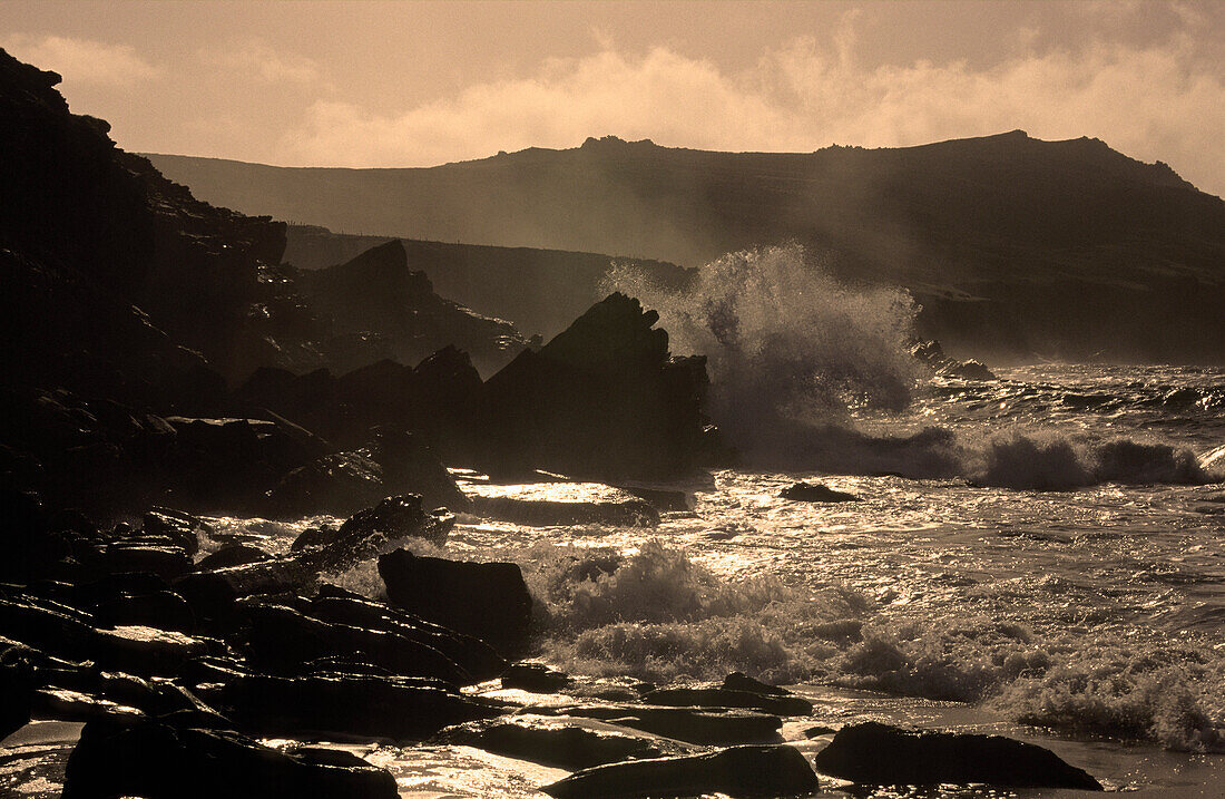 Dingle peninsula, coastal landscape, West Coast, County Kerry, Ireland, Europe