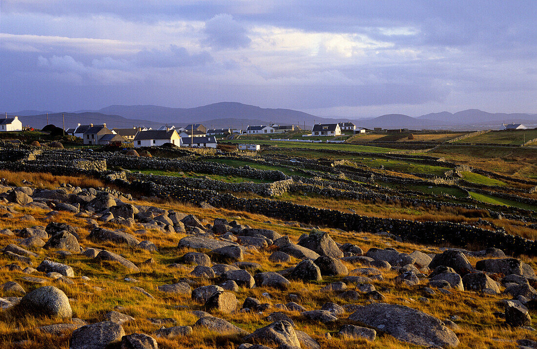 Landscape near Derrybeg, County Donegal, Ireland, Europe