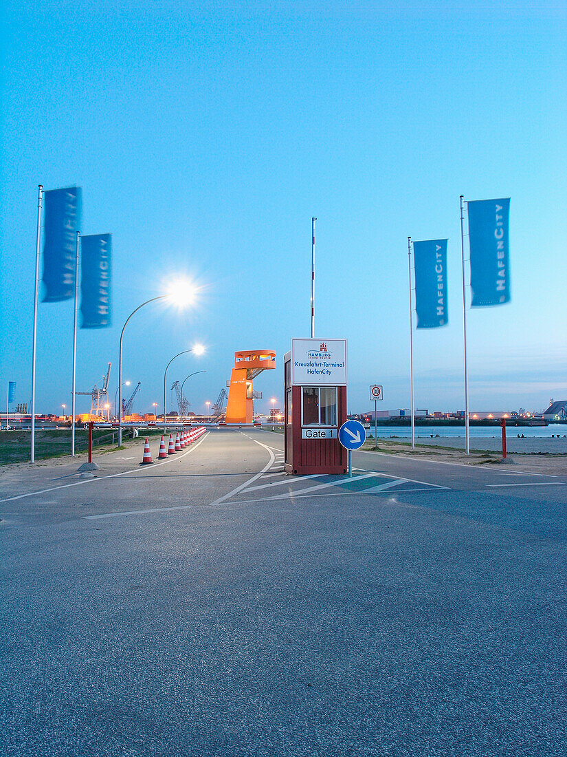 Aussichtsturm in der Hafencity, Hansestadt Hamburg, Deutschland