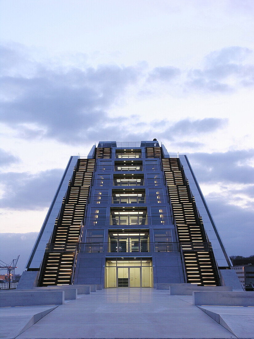 Dockland im Hafen, Hamburg, Deutschland