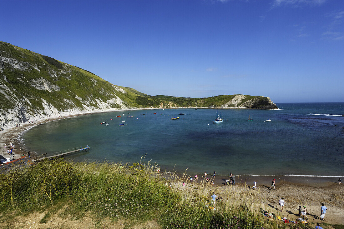 Lulworth Cove, West Lulworth, Dorset, England, Großbritannien