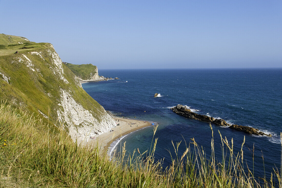 Man of War Bay, Dorset, England, United Kingdom