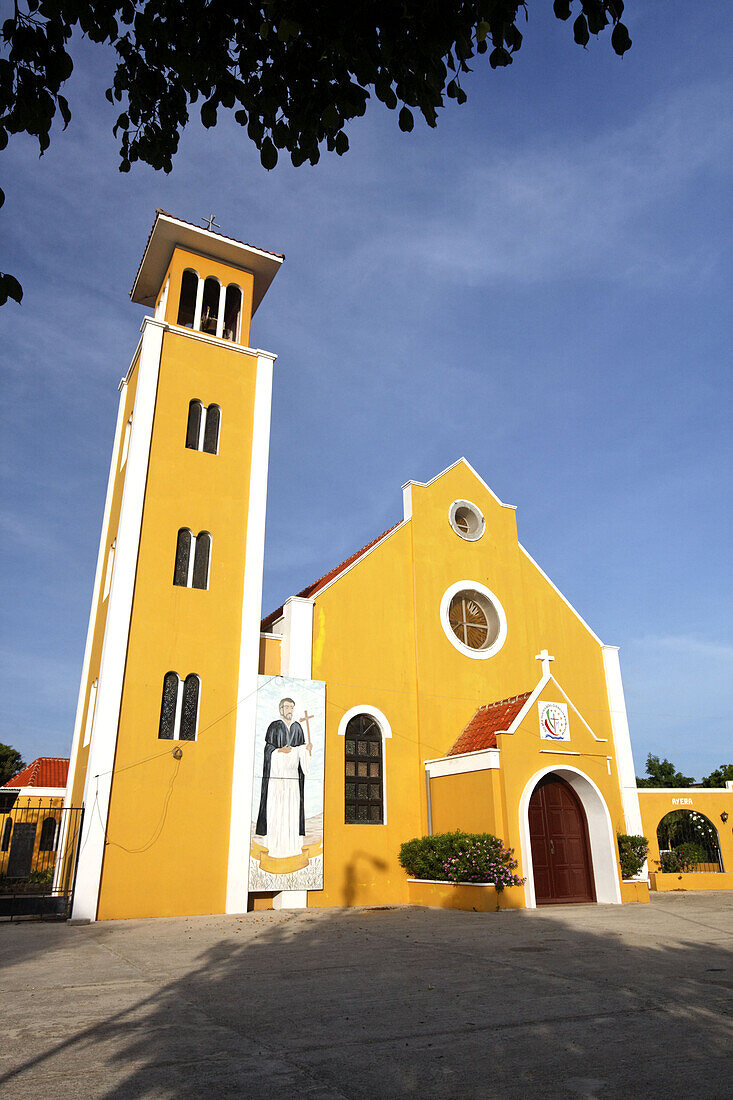 Karibik, Niederländische Antillen, Bonaire, Rincon Dorfkirche