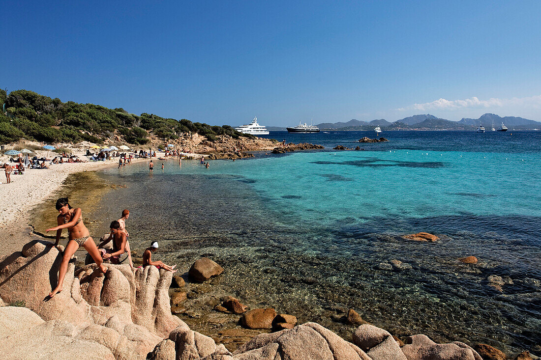 Italy Sardinia Costa Smeralda Cala Capriccioli