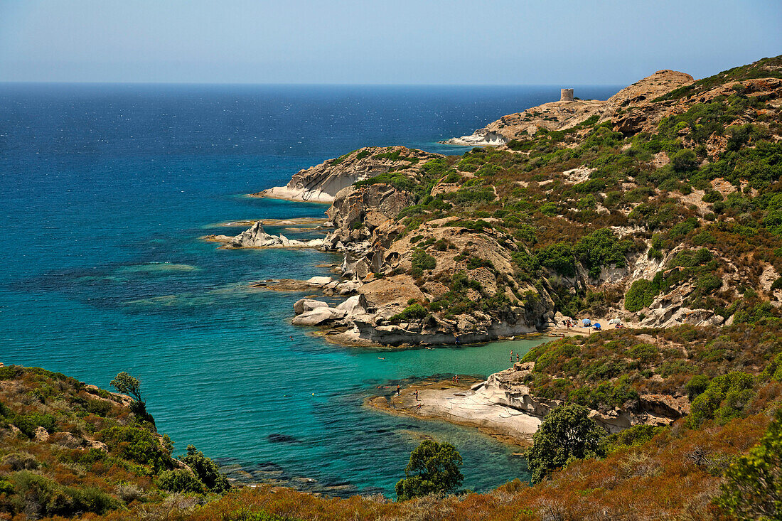 Italy Sardinia  west coast between Alghero and Bosa