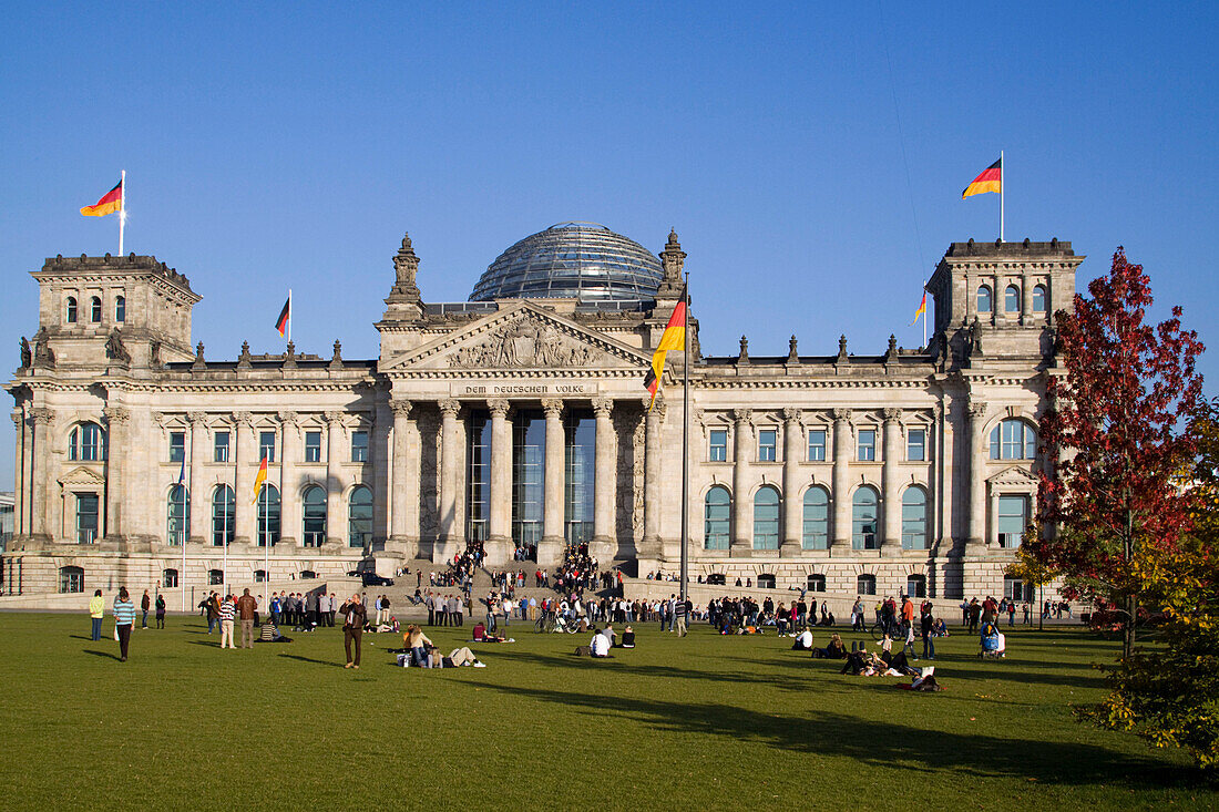 Berlin, Reichstag, Parlament und Bundestag