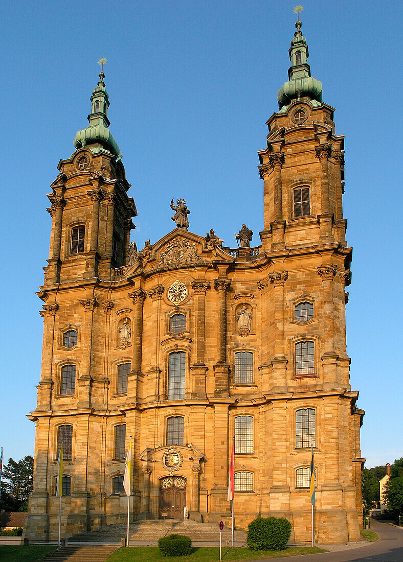 Basilica of the Fourteen Holy Helpers, near Bad Staffelstein, Franconia, Bavaria, Germany