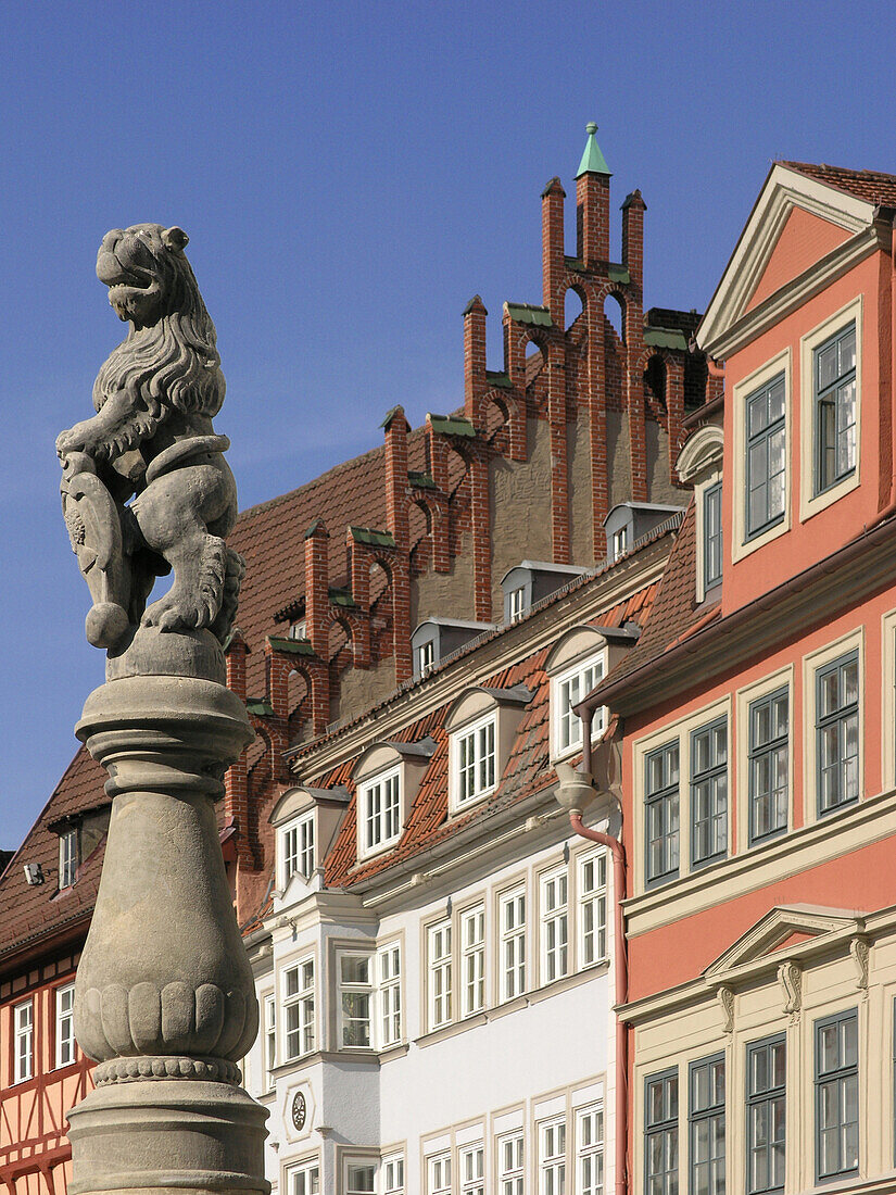 Old town, Coburg, Franconia, Bavaria, Germany