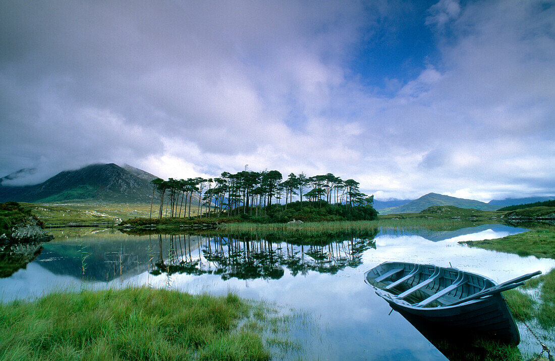 Europa, Großbritannien, Irland, Co. Galway, Connemara, Ballynahinch Lake