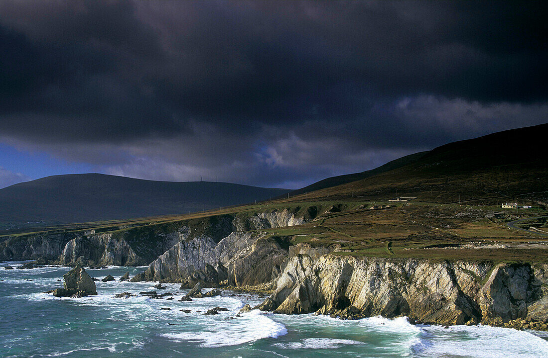 Europe, Great Britain, Ireland, Co. Mayo, Achill Island, coastal landscape