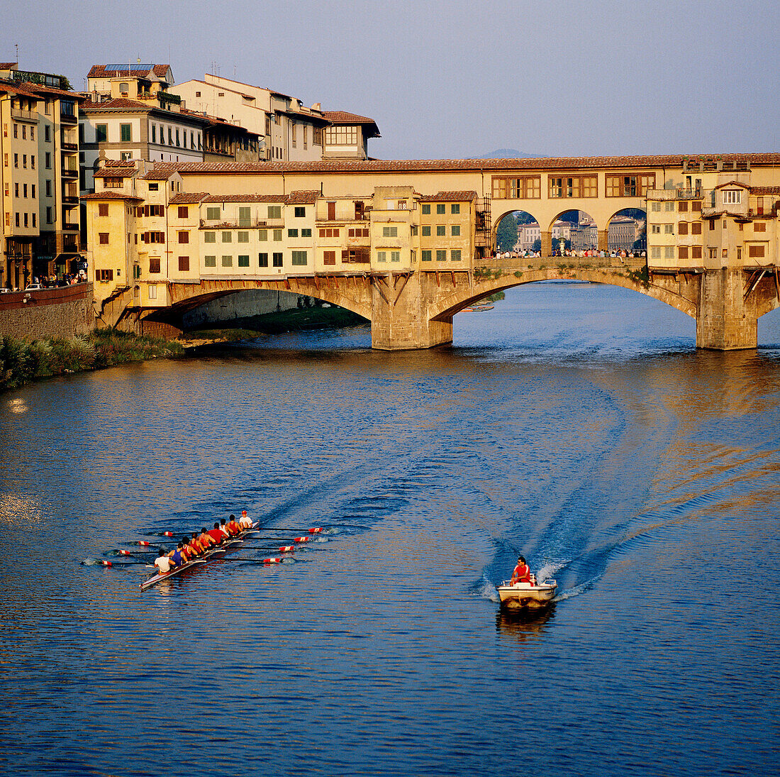 Ponte Vecchio bridge in Florence, Italy