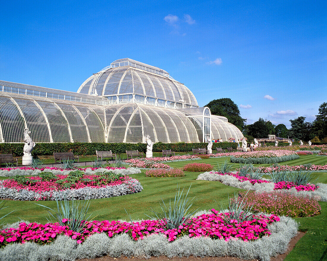Royal Botanic Gardens Kew in Richmond, London. England, UK