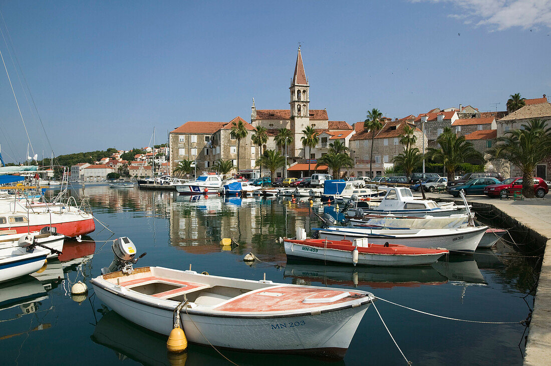 Milna. Brac Island. Croatia