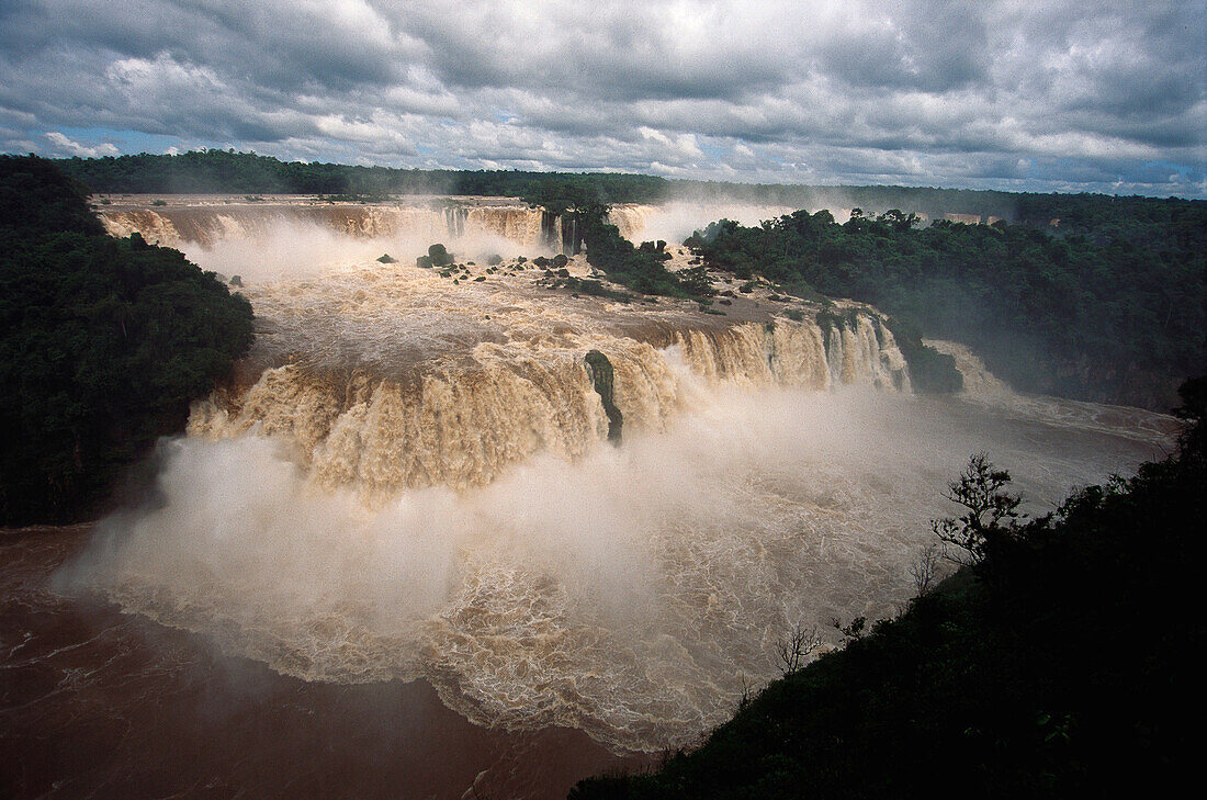 Iguazu Waterfalls, Iguazú National Park. Argentina-Brazil border