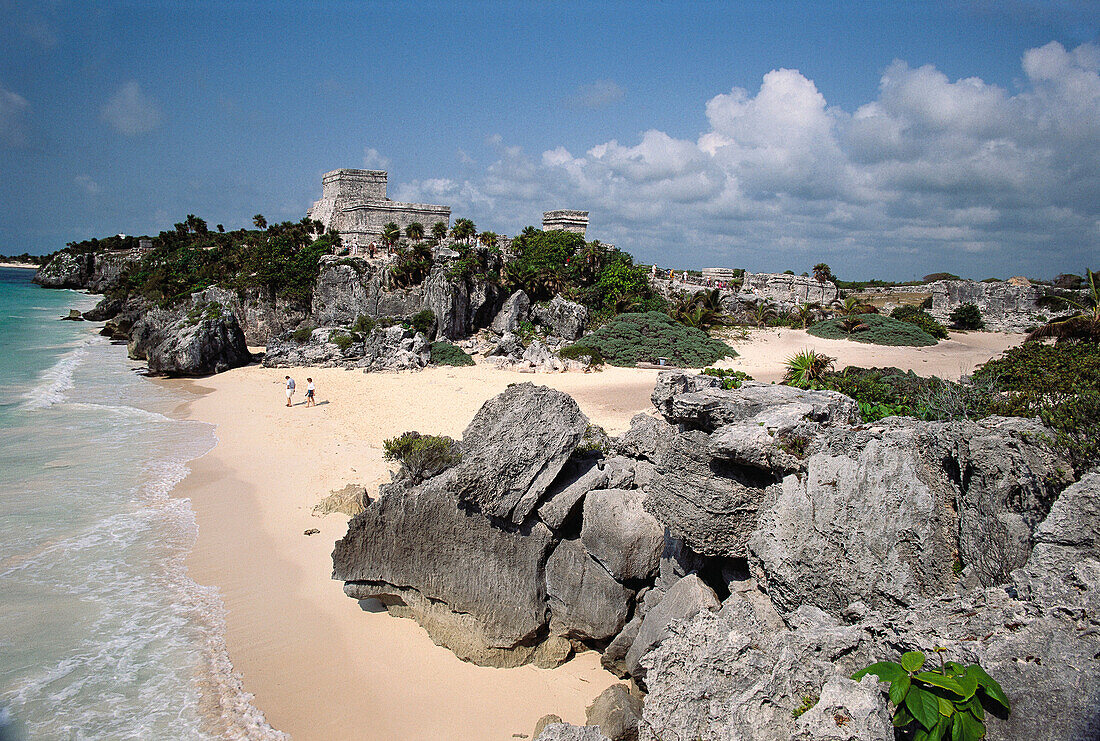 Mayan ruins, Tulum. Quintana Roo, Mexico