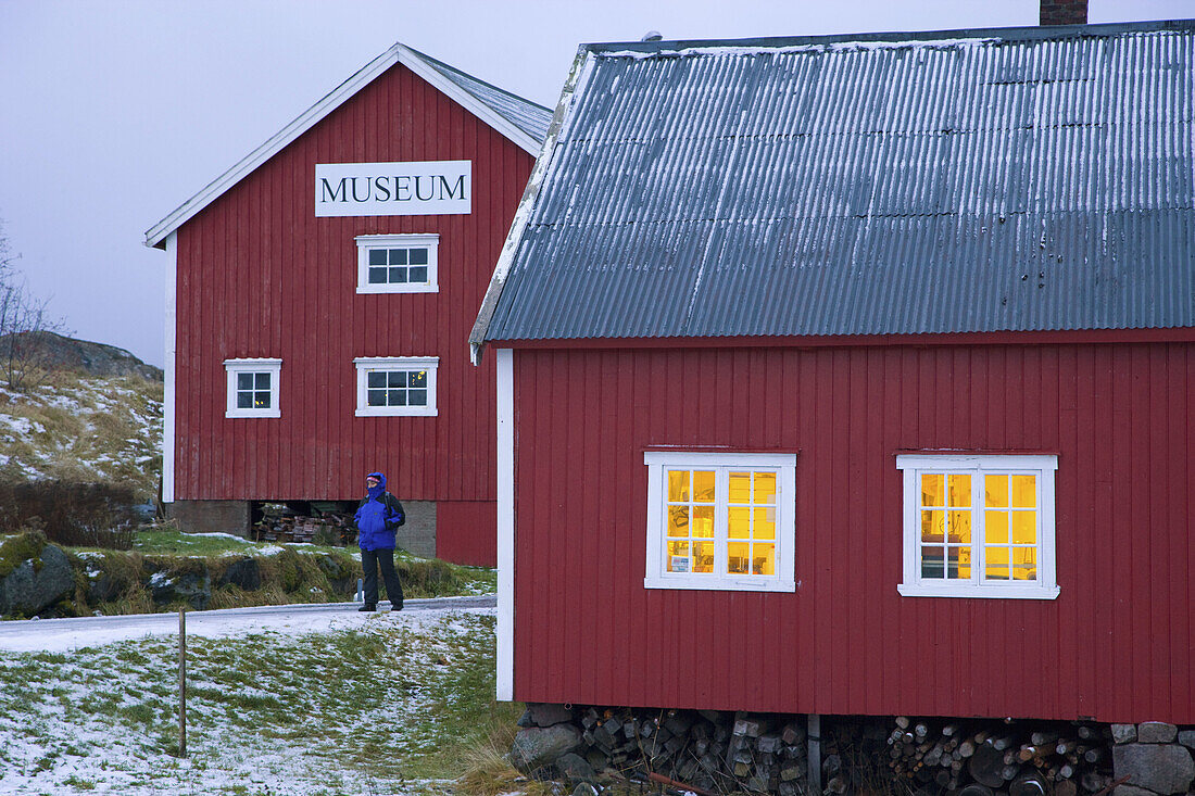 Museum, Storvagan, Kabelvag, Austvagoy. Lofoten Islands, Norway