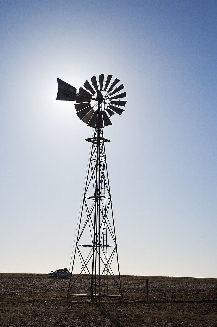 Windmill near Arkaringa, Outback, South Australia, Australia