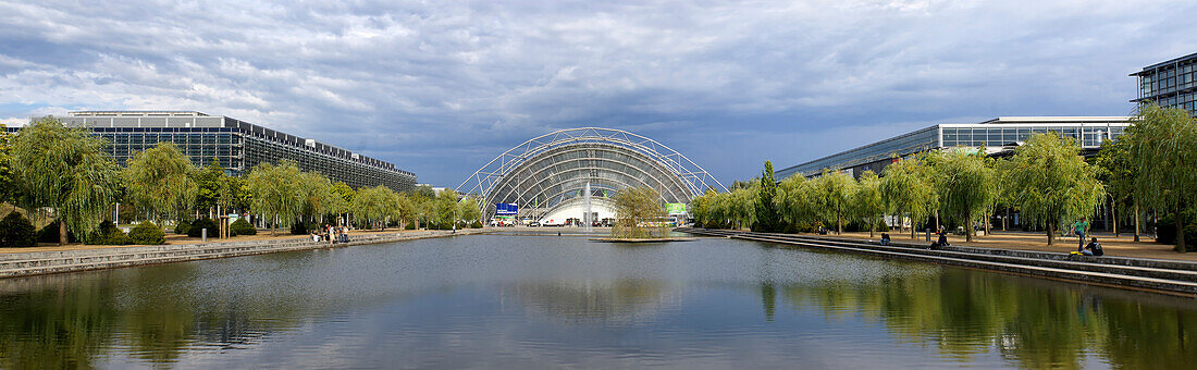 Congress Centrum und neue Messe, Leipzig, Sachsen, Deutschland