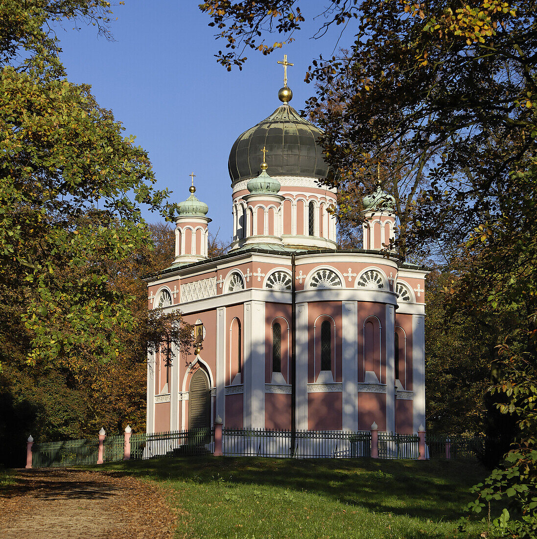 Alexander-Newski-Gedächtniskirche, Potsdam, Land Brandenburg, Deutschland